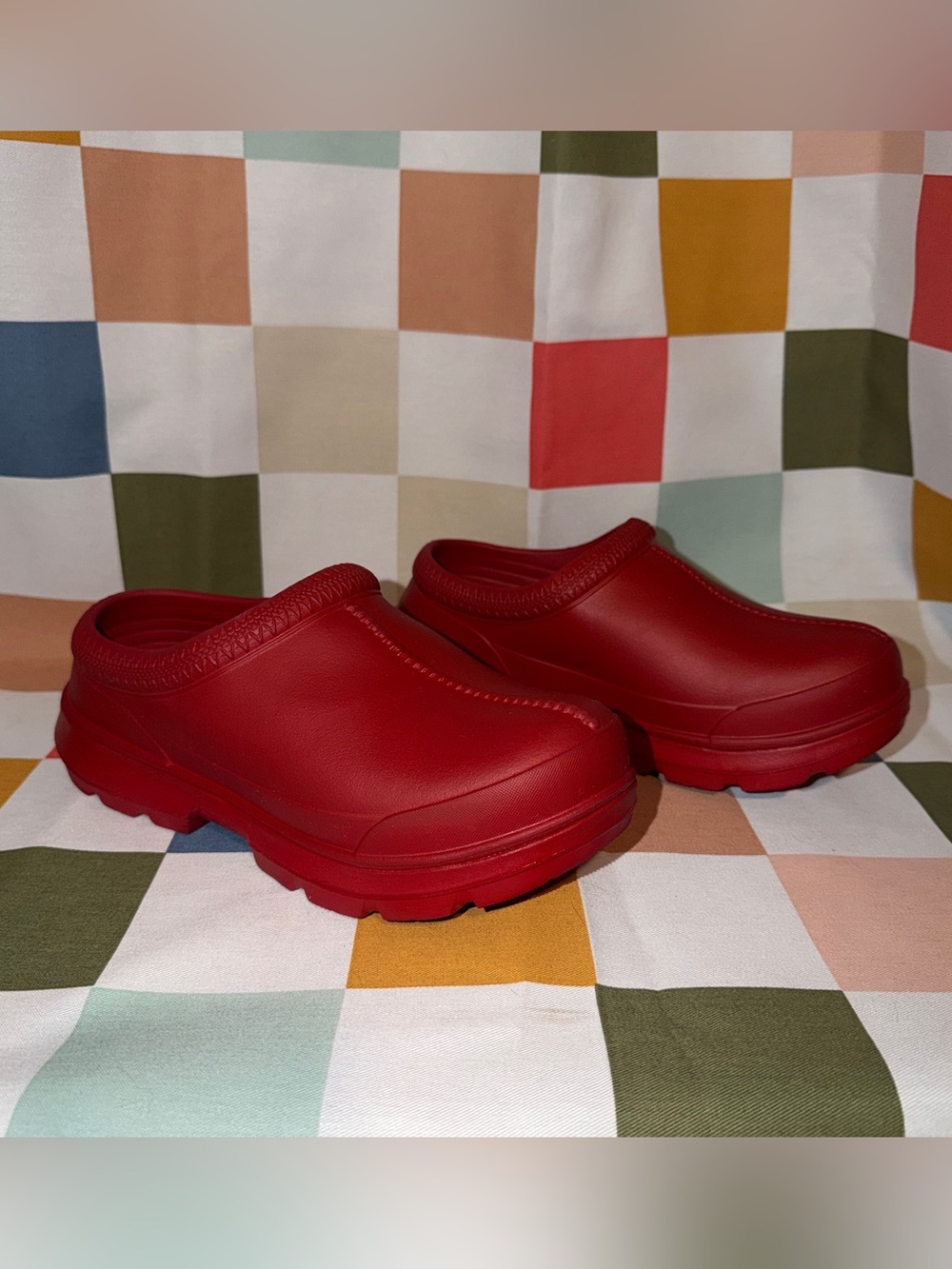 UGG WOMENS TASMAN X SHOES SAMBA RED